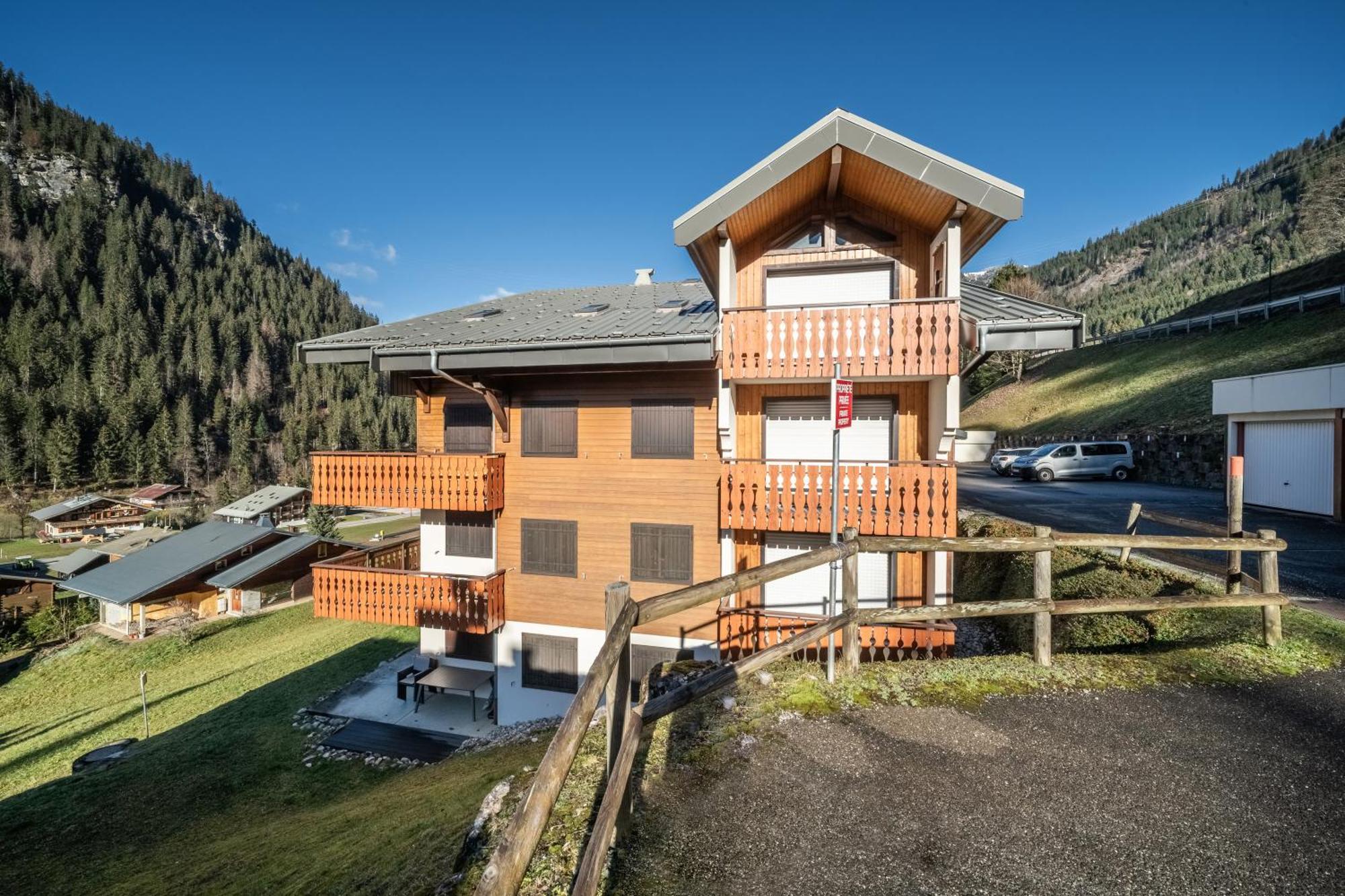 Appartement T3 Châtel Exterior foto